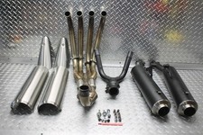Honda CB900F 919 2004 silenciadores de tubo de escape completo y cabezal con herrajes