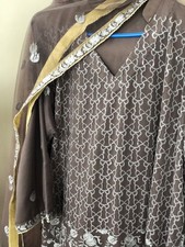 Pakistani shalwar kameez stitched xl new