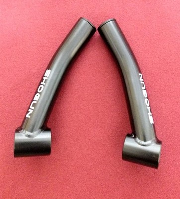 Shogun CrMo Barends, kurz, schwarz, NEU, NOS, Vintage, Retro, Kult