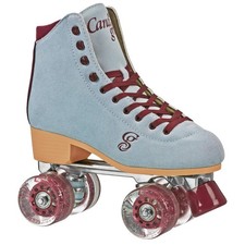 Candi GRL Carlin Quad Roller Skates Blue/Burgundy Size 07