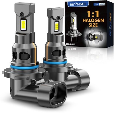 9006 LED Headlight Bulbs Canbus Kit 6000K for Ford EcoSport 2004-2012 Fog Light