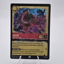BEAST - Aggressive Lord - Uncommon FOIL - Lorcana - 113/204 EN10