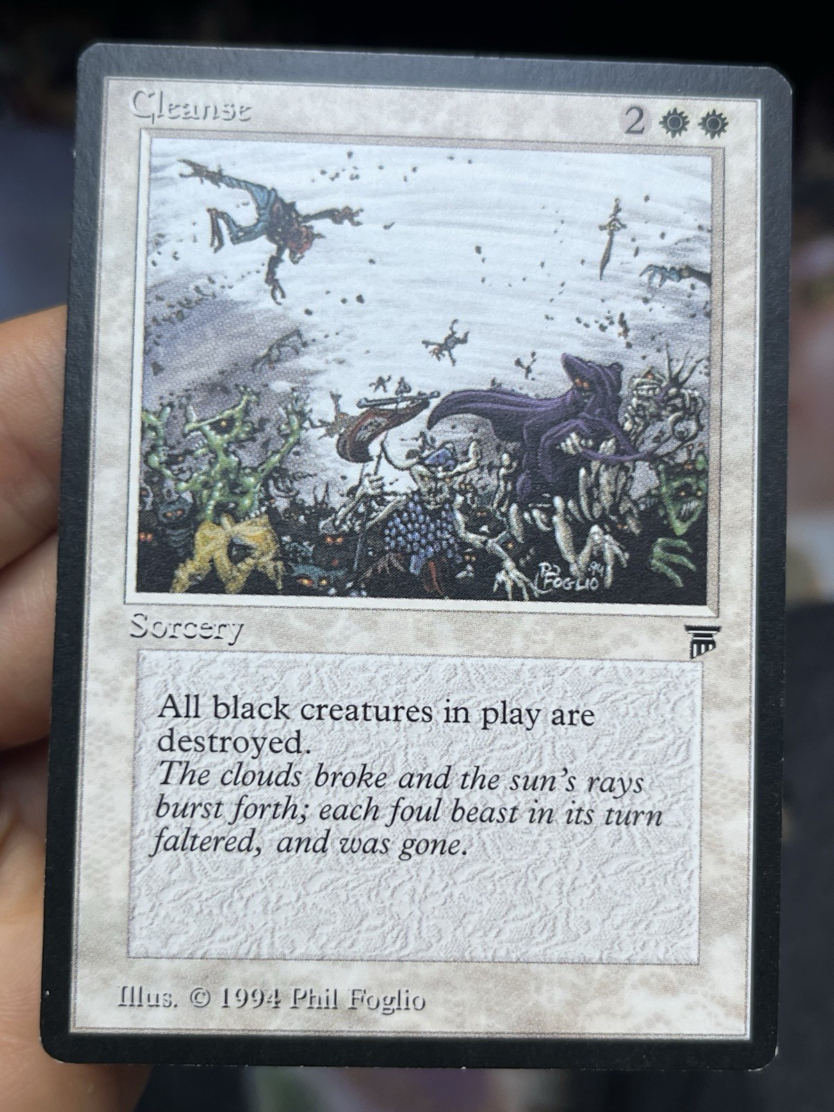 MTG cleanse led 英語版