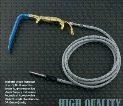 Tebbetts Breast Retractor with Fiber Optic Cable | Breast Augmentation Surgery