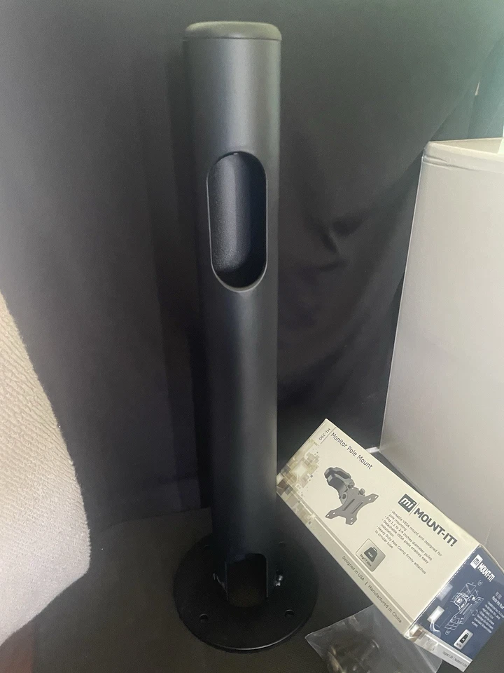 Mount-IT Monitor Pole Mount MI-390 and 16 Inch x 2 inch Monitor Pole Combo New - Image 2 of 4