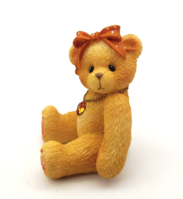 Vtg '96 Enesco Cherished Teddies Little Sparkles November Bear