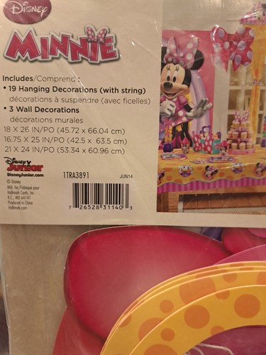 Hallmark Disney Minnie Mouse Sueño Fiesta de Cumpleaños Habitación Kit de Transformación  - Imagen 6 de 6