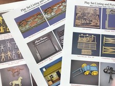 MARX LONE RANGER RODEO  RANCH 54mm 60mm playset western guide by SSSSSA W/Pics