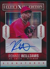 2014 Elite Extra Edition Prospect Autograph Auto Ronnie Williams 395/499