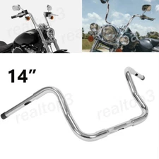 14'' Rise Ape Hanger Handlebar Fit For Harley Softail Heritage