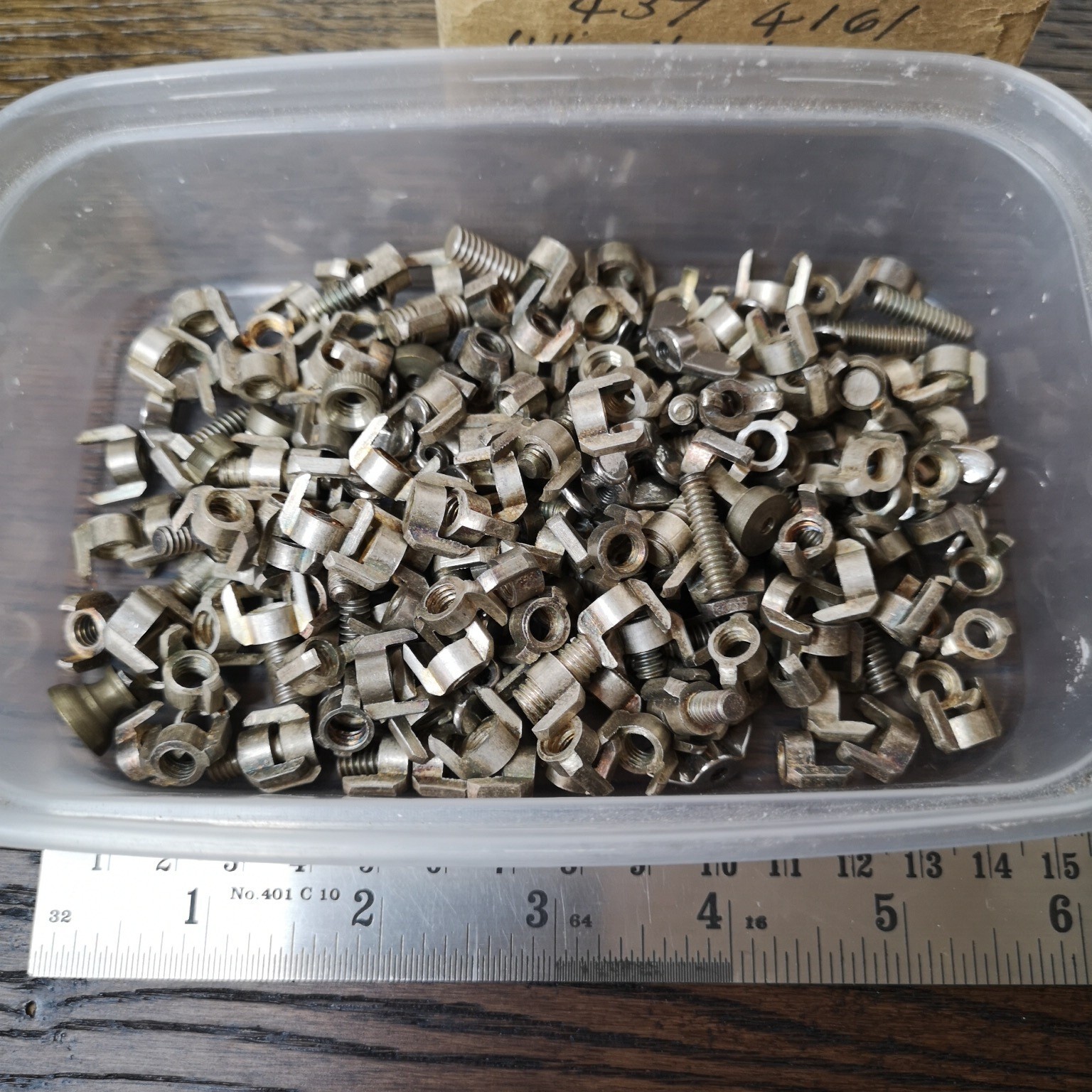 Clock Parts Small Collection of Parts for Sorting, Clockmakers (DH18