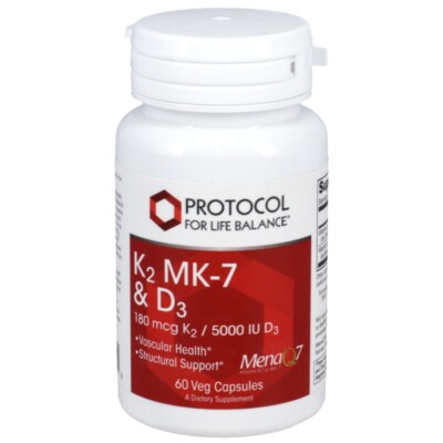 PROTOCOL FOR LIFE BALANCE - K2 MK-7 and D3 - Vascular Health Structural... 