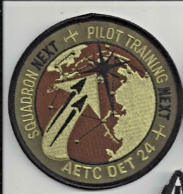 PATCH USAF 24TH FTS AETC DET 24 RANDOLPH AFB OCP | eBay