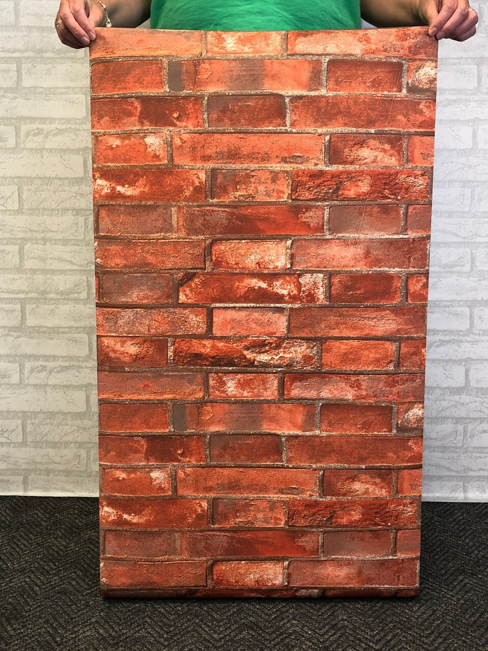 10M BRICK WALLPAPER FEATURE WALL TEXTURED VINTAGE RETRO BEDROOM