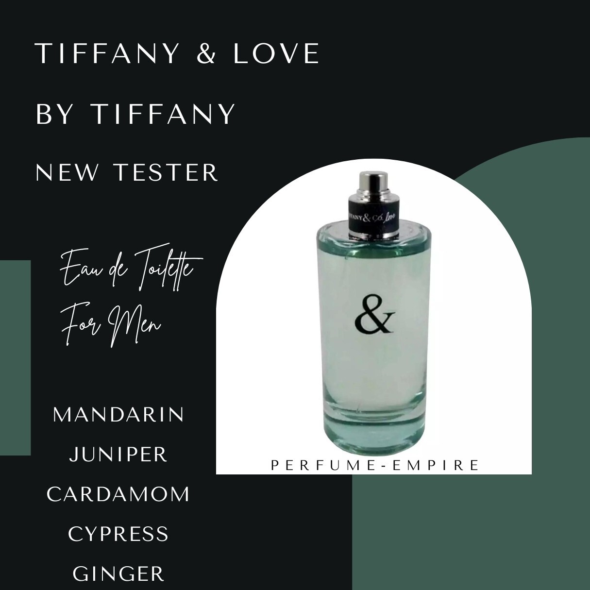 Tiffany Love by Tiffany cologne for men EDT oz New Tester