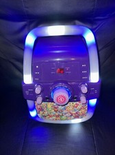 Shopkins KO2-03033 Flashing Light Karaoke CD Machine Tested Works
