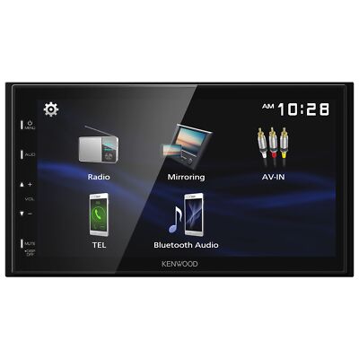 Kenwood DMX129BT 6.8'' LCD Touchscreen Digital Car Stereo AM FM Bluetooth USB