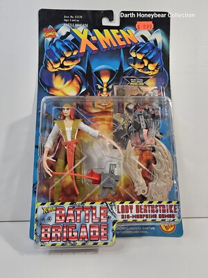 X-Men Battle Brigade - Lady Deathstrike (Bio-Morphing Armor) 1996 Marvel ToyBiz 