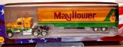 TRU51 INTERNATIONAL TRANSTAR MAYFLOWER NEU 1:43 AMERICAN TRUCK
