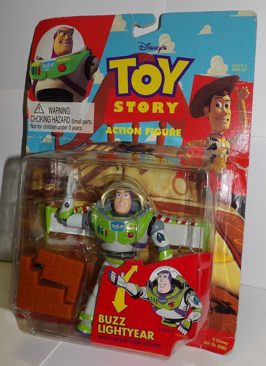 Disney Toy Story BUZZ Lightyear w/Karate Chop ThinkWay DAMAGED
