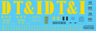 <!--F#f_0-->N Scale - DTI 4 Door Auto Parts Box Car No Compass Scheme Decal Set<!--F/-->