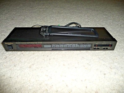 その他 Technics FM Stereo Transmitter SH-CDT7 Technics Quartz Synthesizer AM/FM Stereo Tuner Model ST-S78 (Black