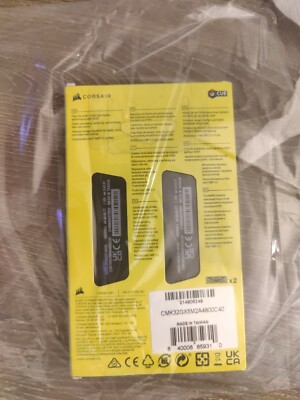 Corsair Vengeance 32GB DDR5 4800 (PC5 38400) Memory