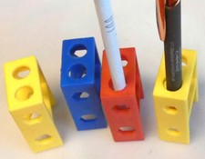Pack of 4 Mini Rack for Syringe Pen Pencile Microcentrifuge Tube Display Stand