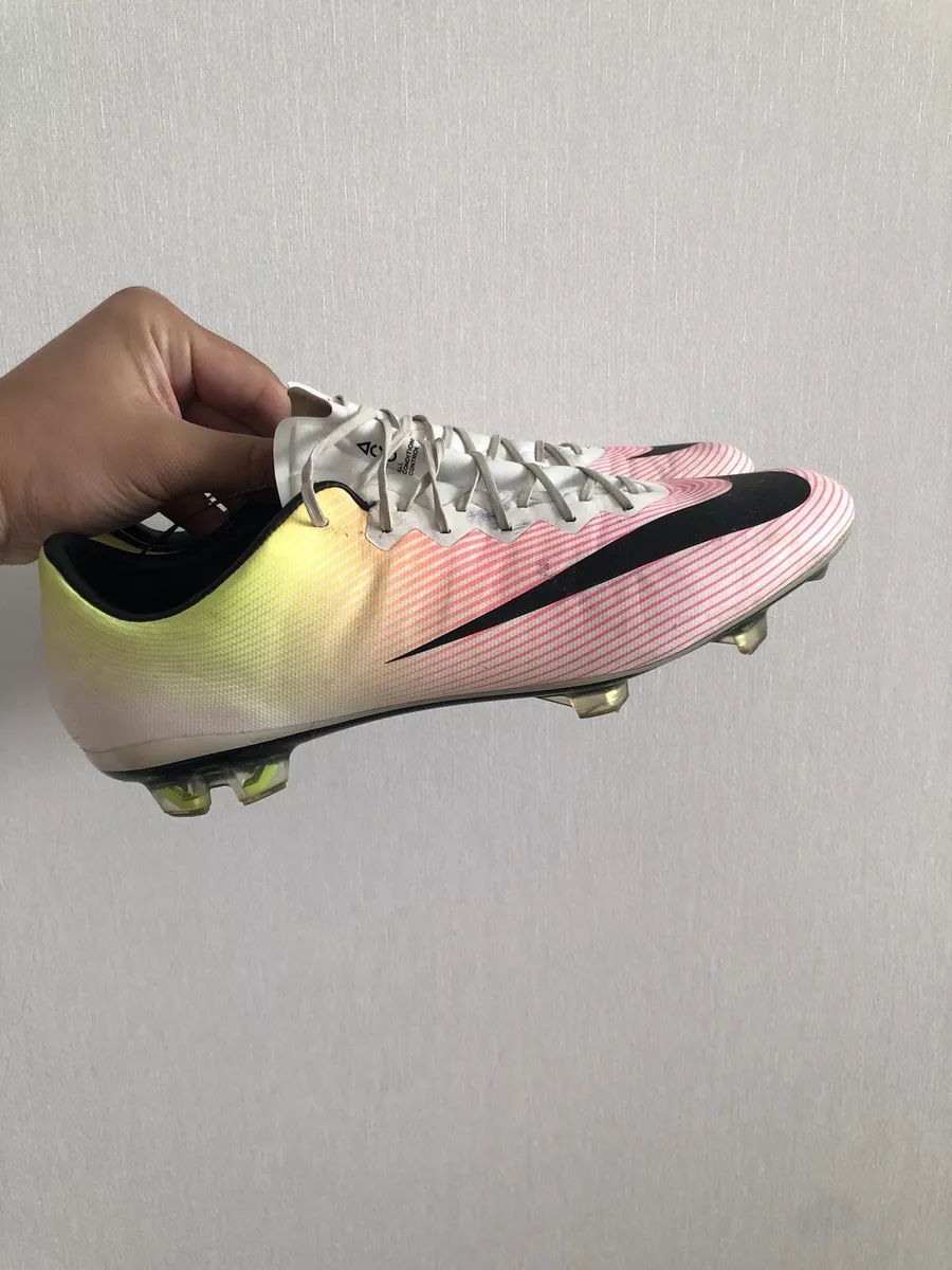 Nike Vapor X FG White Football Soccer ACC Model | eBay