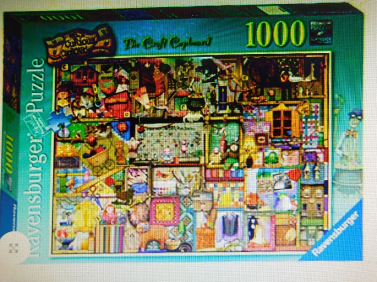 Ravensburger The Craft Cupboard 1000 PC Jigsaw Puzzle for