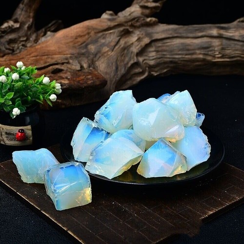 Raw Rough Opalite Rocks Crystal Mineral Chunks Specimens Home Healing Decor - Picture 6 of 8