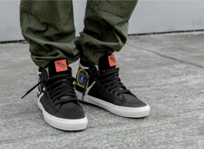 nasa vans black