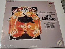 Gilbert  Sullivan's The MIKADO Laserdisc Extended Play PA-83-061 SEALED MINT