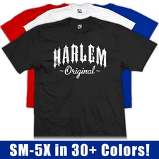 Harlem Original Outlaw T-Shirt Born Bred Raised Straight Outta Mens Tee Shirt
