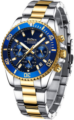 Reloj para Hombres Relojes De Acero Inoxidable Automatico Resitente al Agua 30 M