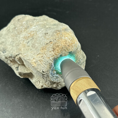 Snowy Blue Green Ice Jade from Guatemala - Gem Raw Natural Jadeite