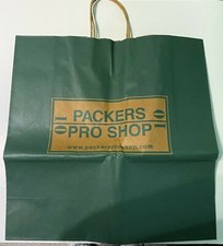 Green Bay Packers Pro Shop Paper Shopping Bag Vintage 2004
