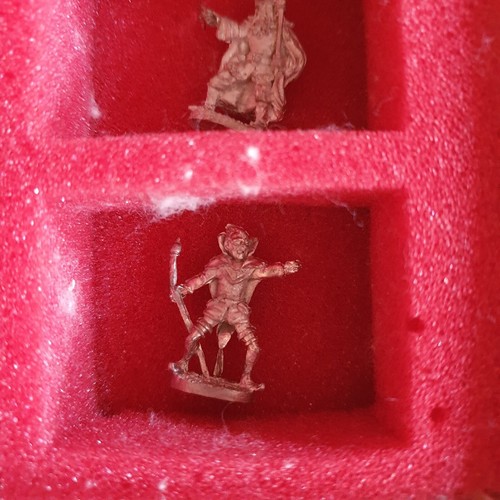 TSR AD&D 12 Metal Miniatures - Boxed - Magic Users & Illusionists - Complete - Picture 13 of 14