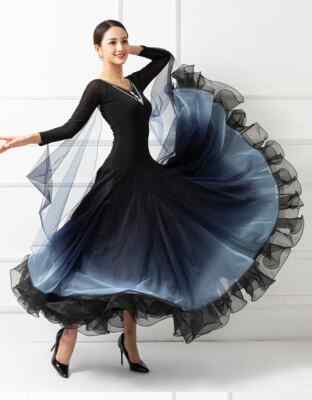 Women Ballroom Dance Dresses Big Swing Dance Wear Ballroom Dresses Waltz  Dress | eBay