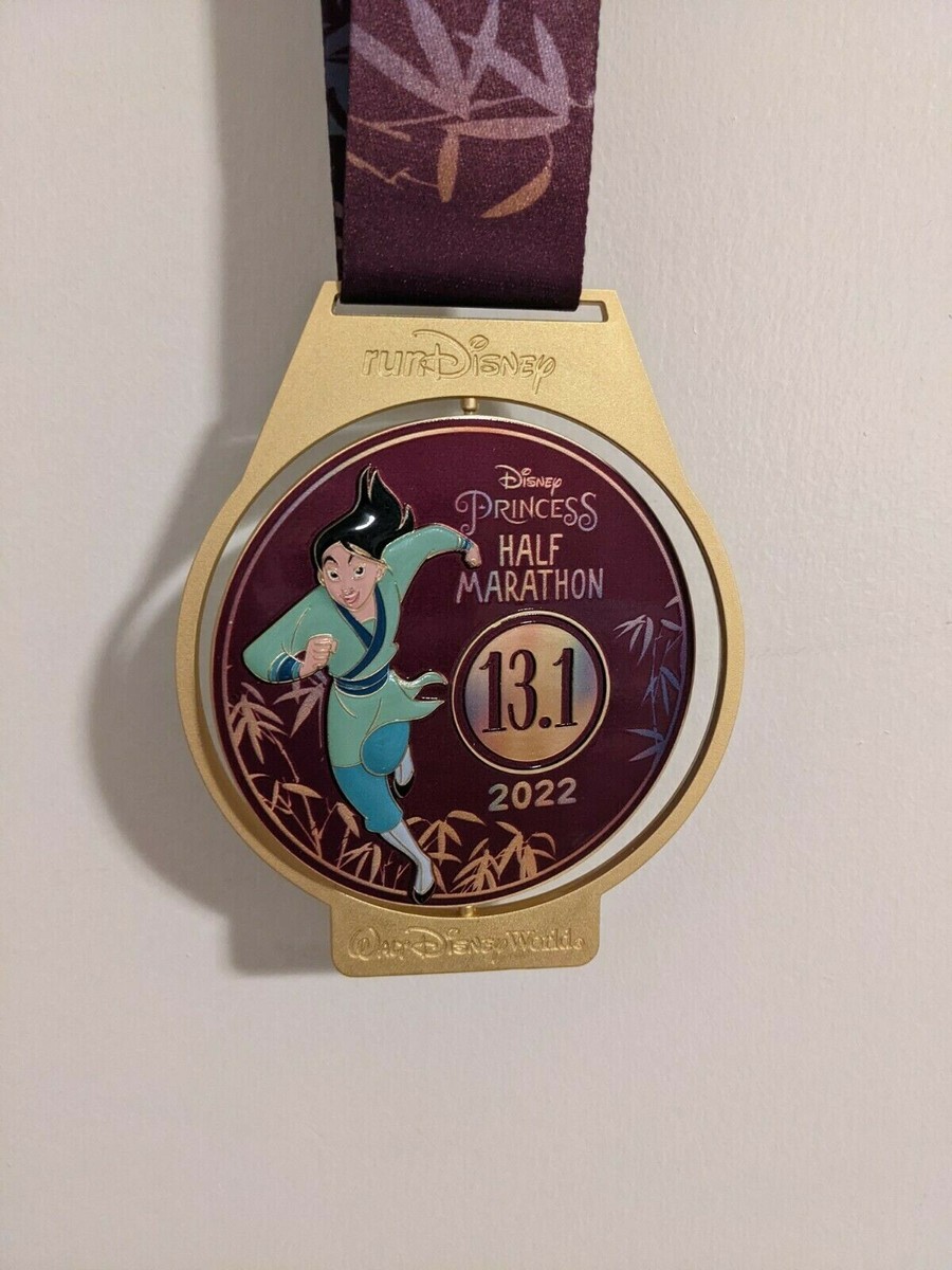 Run Disney princess half marathon medal 2022 Nice Run This year