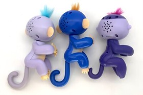 WowWee Fingerlings Monkeys & Sloth Pets Lot C