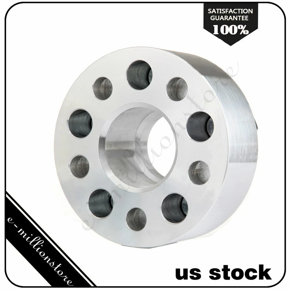 4Pcs 2" 50mm 5x100 12x1.25 Studs Wheel Spacers For 1990-2014 Subaru Legacy - Image 3 of 4