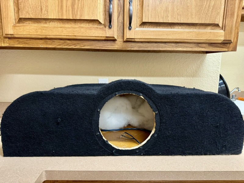 Nissan 350z Custom Fiberglass Sealed 10” Subwoofer Box