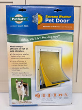 Pet safe extreme weather, pet door medium three flap