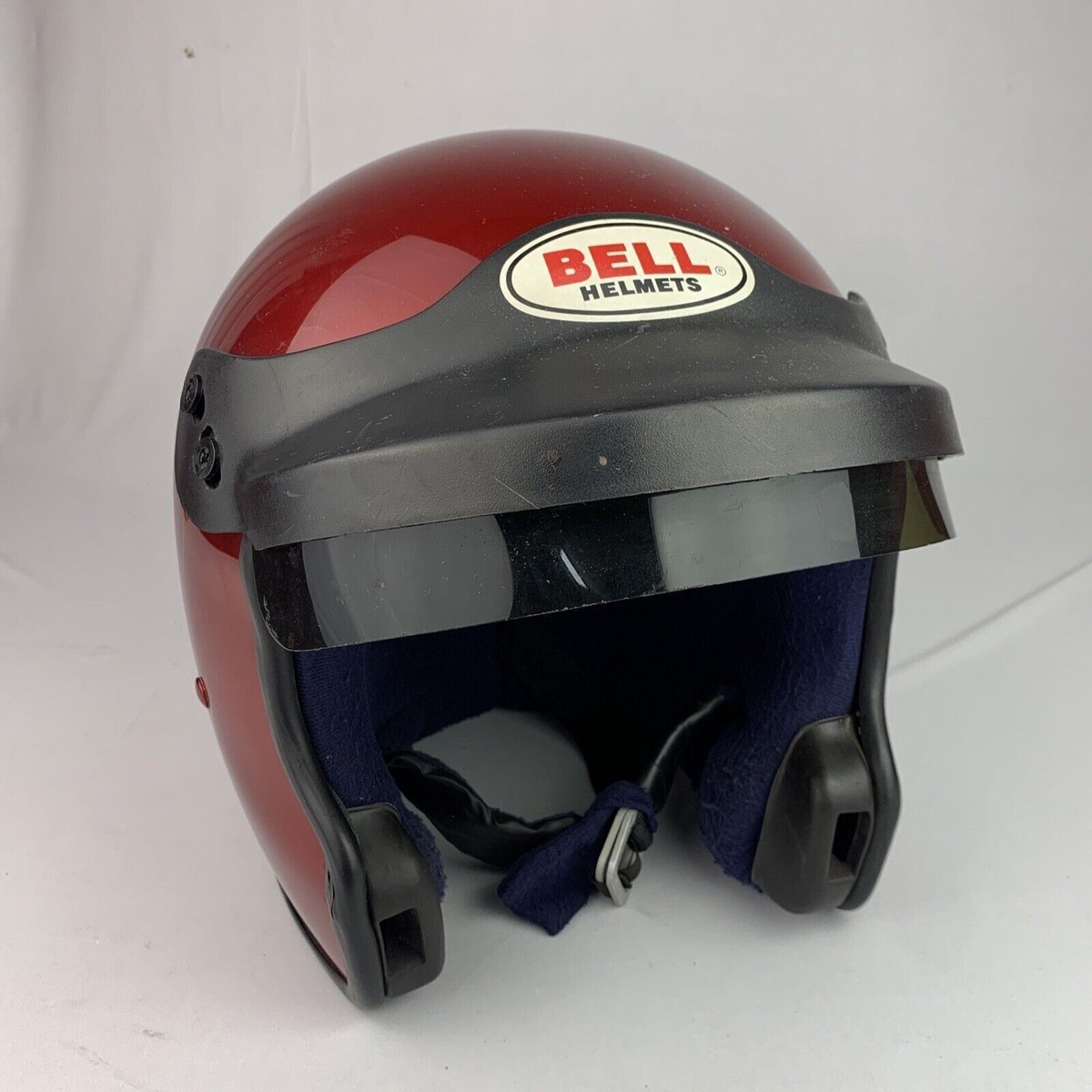1975 VINTAGE BELL MAGNUM II HELMET MOTORCYCLE SNELL 86 RACING DOT