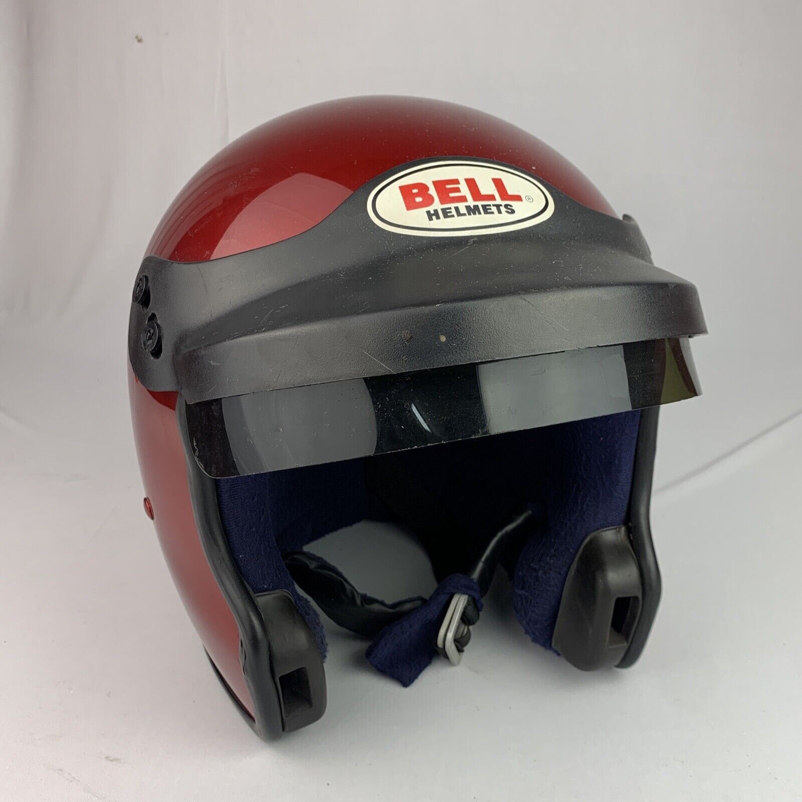 1975 Vtg BELL MAGNUM II HELMET MOTORCYCLE SNELL 86 RACING DO