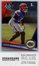 2023 Bowman Chrome U 18 Jason Marshall 1st  Florida  Football Card