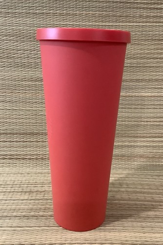 Starbucks matt rot Becher geprägt Meerjungfrau 24oz Soft Touch - Bild 2 von 10