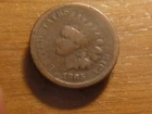 1865 Indian Cent Penny Fancy 5 Good Condition SKU# 27509