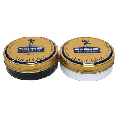 Saphir Beaute du Cuir Amiral Gloss High Gloss Wax Polish 50ml Mirror Shine Paris